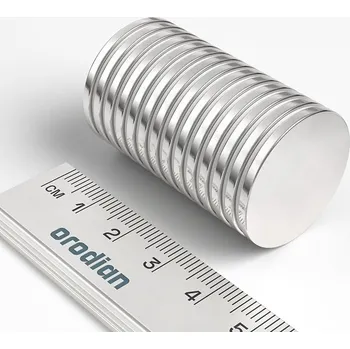 Dekorativní magnet Neodymový magnet válec 25×2 mm - N38