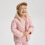 Reserved - Prošívaná bunda s kapucí - růžová - 396HR-30X - 396HR-30X-116