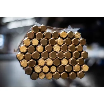 Stavební profil Mosazná tyč šestihran 14 mm