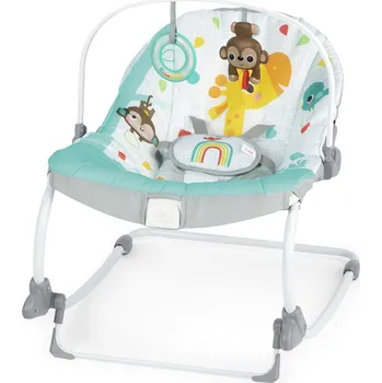 Dětská houpačka BRIGHT STARTS houpadlo vibrující Wild Vibes™ 0m+ do 18 kg