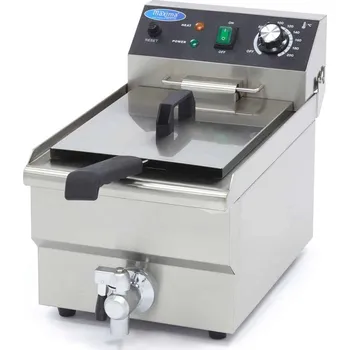 fritéza Elektrická fritéza s kohoutkem - 10 L | Maxima 09365228