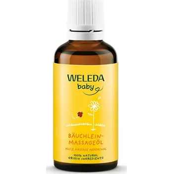 Dětská kosmetika Olej na masáž bříška kojence 50 ml