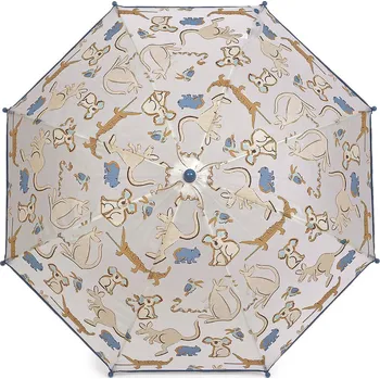 Deštník Dětský deštník, velké, 1 béžovobílá zvířátka