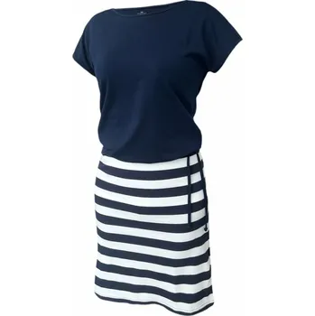 Dámské šaty Dámské šaty, krátký rukáv NEROPA 801 proužek M
