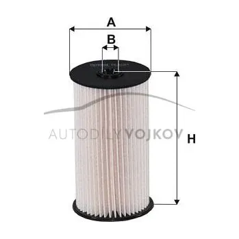 Palivový filtr Palivový filtr CHAMPION Škoda Octavia II 2004-2013 1.6 TDI