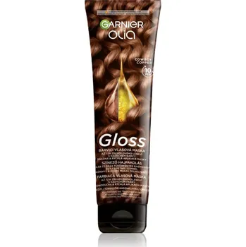 Kosmetika Garnier Olia Gloss barvicí maska na vlasy odstín Cowboy Copper 150 ml