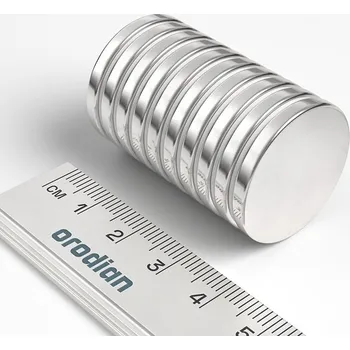 Dekorativní magnet Neodymový magnet válec 25×3 mm - N38