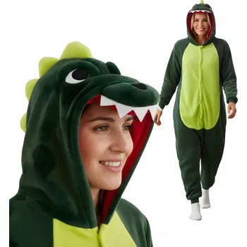 Karnevalový kostým Pyžamo Overal Kigurumi Kostým Převlek Dinosaurus XXL: 185 - 195 cm