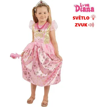Love Diana Sada pro princeznu šaty, hůlka a doplňky