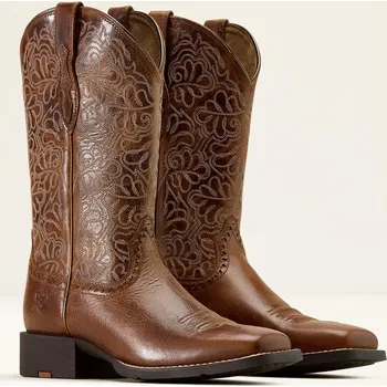 Jezdecká obuv Dámské boty Ariat Round Up Remuda Hnědá 42,5