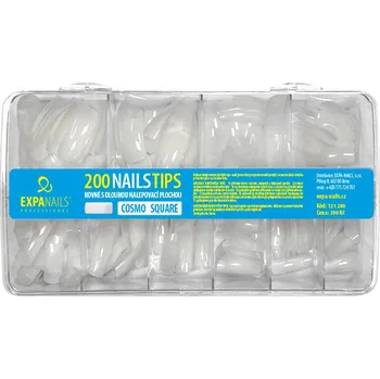 EXPA-nails Tipy COSMO Square - box Množství: 200 ks