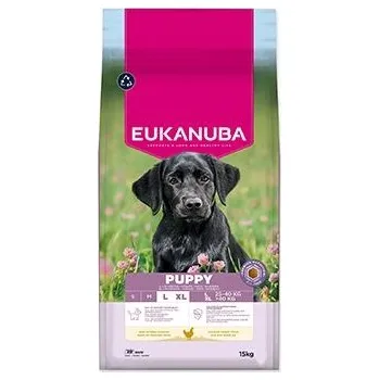 Krmivo pro psa Granule EUKANUBA Puppy Large rich in fresh chicken 15kg