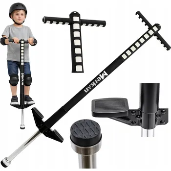 Obraz Skokanský skokan Merkan černý 94,5 x 23,5 cm guma/kov/plast