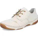 Pohodlné světlé boty RIEKER 55920-80 se širším střihem Velikost: 38