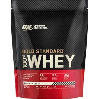 Protein Protein Optimum Nutrition prášek 480 g sušenka s krémem