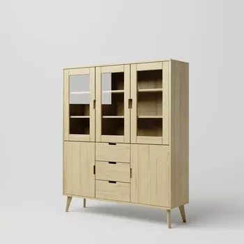 Ložnicová sestava Kredenc SCANDIA 2 Borovice povrchová úprava scandia Přírodní