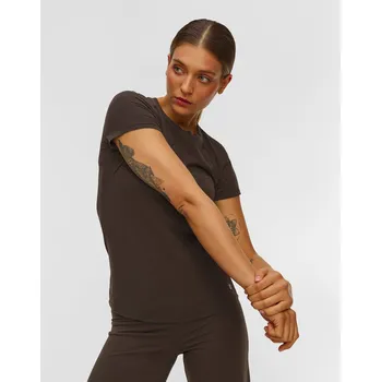 Hnědé Dámské Tričko Deha A00150-48126