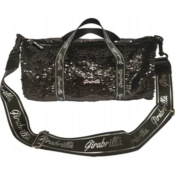Kabelka Dětská kabelka Girabrilla černá Sportovní taška s flitry černá