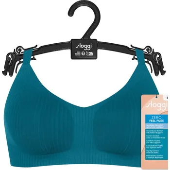 Podprsenka SLOGGI ZERO FEEL PURE SOFT BRA tyrkysová S