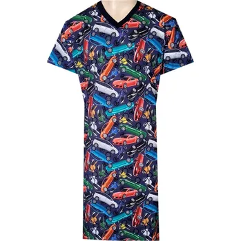 Pánská noční košile Pánská Noční Košile FOLTÝN NK392 Velikost: 6XL, Materiál: Krátký rukáv