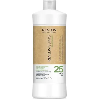 Barva na vlasy Revlon Professional Revlonissimo Color Sublime Creme Developer veganský krémový vyvíječ 900 ml, 25 Vo. 7.5%