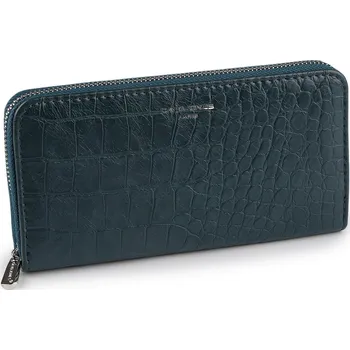 Peněženka Dámská peněženka 10x19 cm, střední, 4 petrolejová