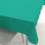 Dekorační obdélníkový ubrus Rongo RG-091 Tyrkysově zelený 140x220 cm