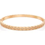 Ocelový náramek se zirkony v barvě Rose gold Lubica