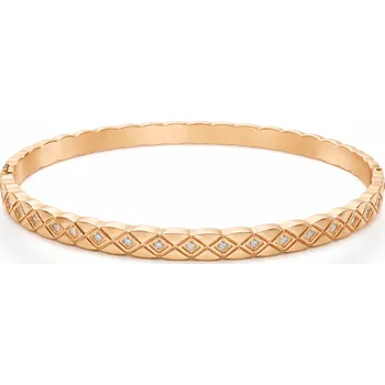 Náramek Ocelový náramek se zirkony v barvě Rose gold Lubica