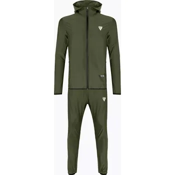 RDX Saunový oblek SAUNA SUIT H2 PLUS, armádní zelená, XL