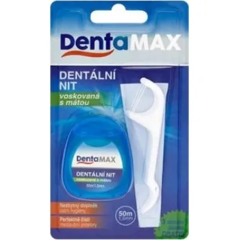 Zubní nit DentaMax Dentální nit s mátou 50 m
