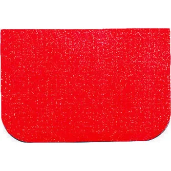 Kuchyňská stěrka Stěrka na těsto plast 12,1x8,1cm červená