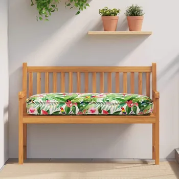 Polštář vidaXL Polštář Květinový Vícebarevný 120 x 50 x 12 cm Oxford látka [42001557]