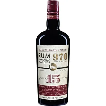 Rum Rum Agricola da Madeira 970 15 Años 49,6 % 0,7 l