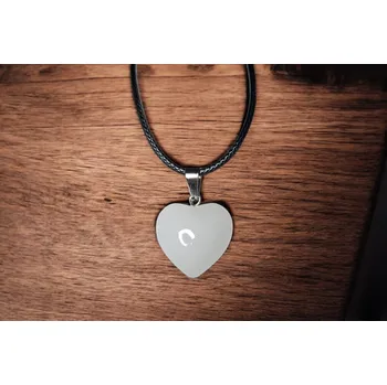 Náhrdelník Bílé srdce