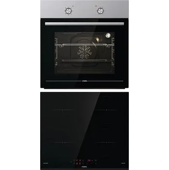 Set domácích spotřebičů Mora VT 221 GX + Indukční vestavná sklokeramická deska MORA VDIT 631 FF