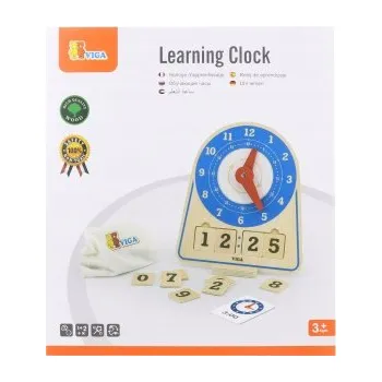 Hodiny VIGA Dřevěné hodiny