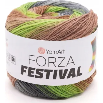 Příze YarnArt Forza Festival 2910 (100g/420m) Příze na ponožky