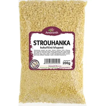 Mouka Amaranth life s.r.o. Strouhanka kukuřičná křupavá 180g