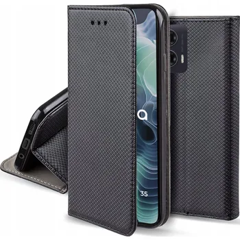 Pouzdro na mobilní telefon Flipové pouzdro Hero Case pro Motorola Moto G35 černé