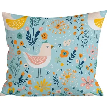 Povlak na polštářek Povlak na polštář z mikrovlákna SPRING TWEET 45x45 cm, barevný