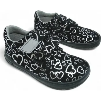 Dívčí polobotky Jonap B1 Černé srdce EUR 22