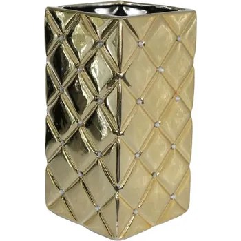 Váza Váza zlatá gold glamour keramická V26 DEcodomi