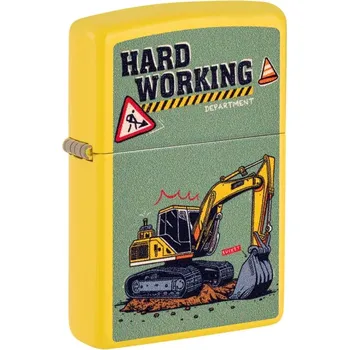 Zapalovač Benzínový zapalovač Zippo Hard Working Design