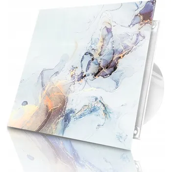 Domácí ventilátor Nástěnný ventilátor Dospel Veroni Glass 100 WCH Černý Art deco Black Vehicle černý