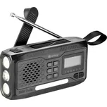 Sandberg Survivor All-in-1 DAB Radio 4500 mAh, multifunkční outdoorové rádio, černé 421-17