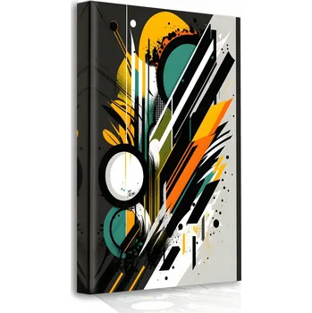 Obraz OBRAZ NA PLÁTNĚ NA ZEĎ Abstrakce 3D 50x70 cm