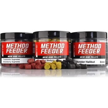 Method Feeder Band Pellets 8mm 120g Peach Cake EXP 01.12.2025