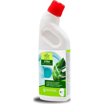 WC čistič SUCITESA NATURSAFE XTRA WC GREEN 1l, čistící prostředek na WC