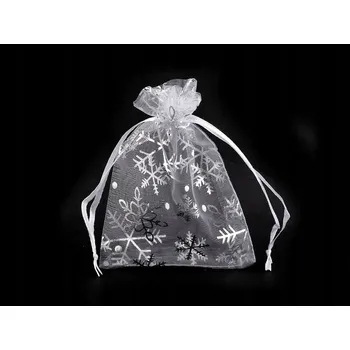 Obraz Dárkový sáček 9x12 cm organza 10 Ks